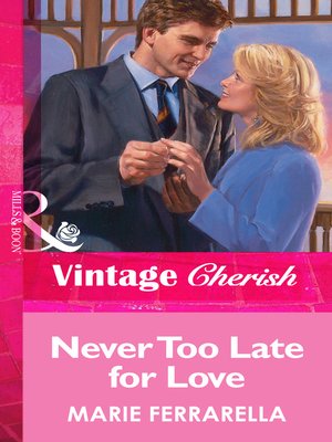 cover image of Never Too Late for Love